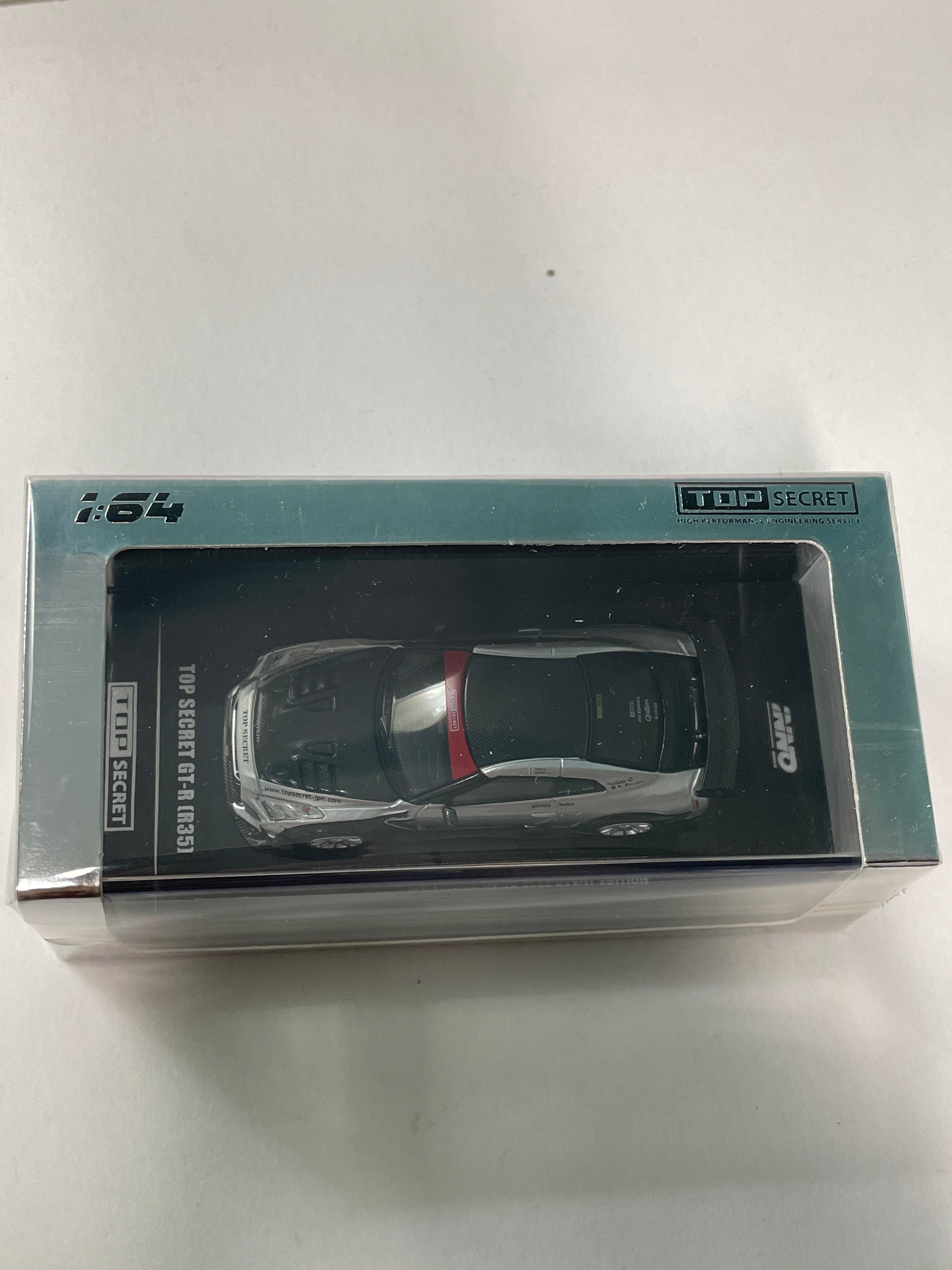 Inno64 1/64 Top Secret Nissan GT-R (R35) Tokyo Auto Salon Hong