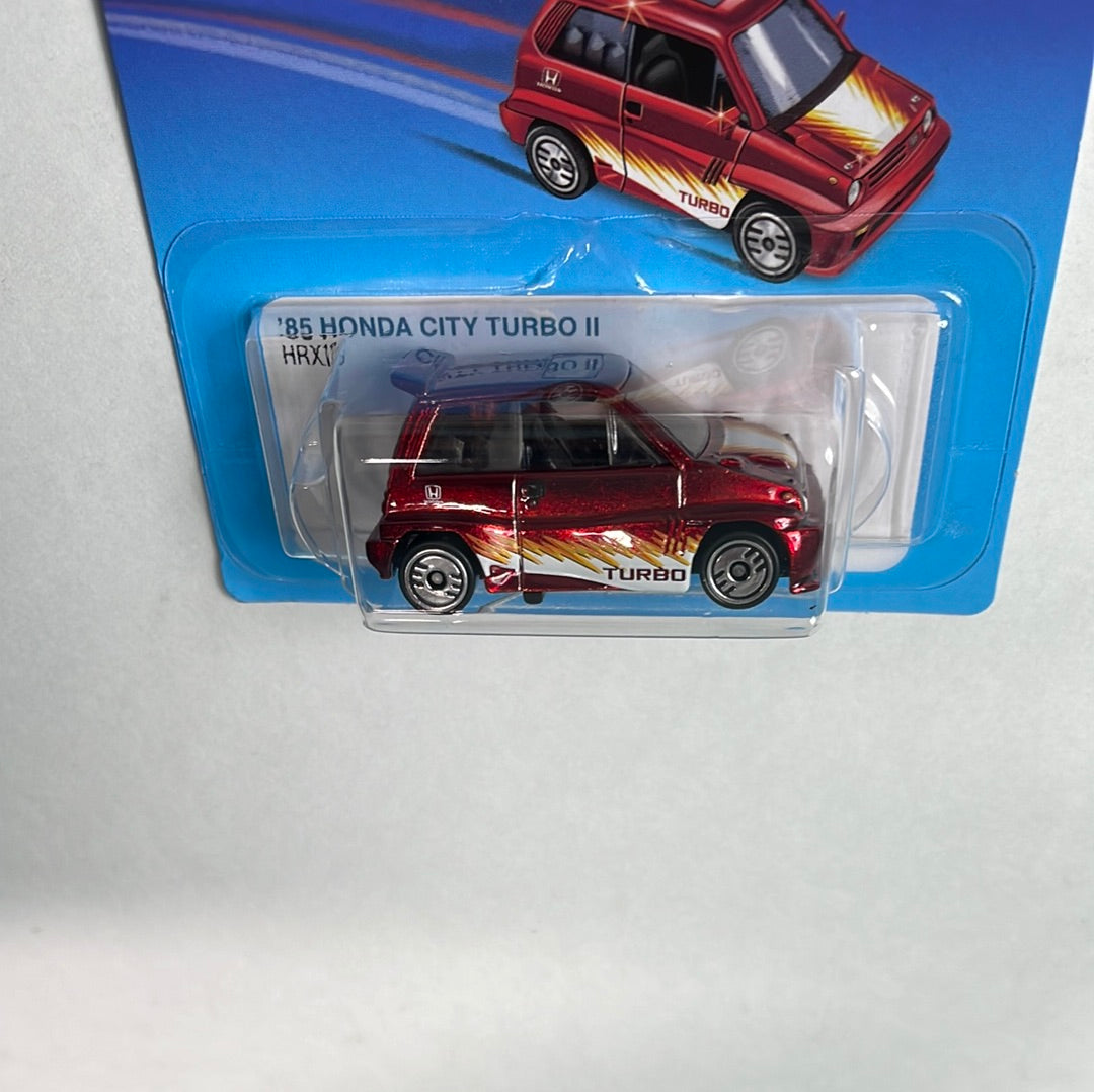 Hot Wheels 1/64 Ultra Hots ‘85 Honda City Turbo II Red