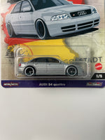 Hot Wheels 1/64 Car Culture Audi S4 Quattro Silver (World Tour Series)