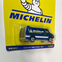 Hot Wheels 1/64 Pop Culture Michelin Custom GMC Panel Van Blue