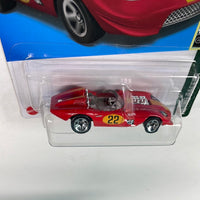 Hot Wheels 1/64 Glory Chaser #22 Red - Damaged Card