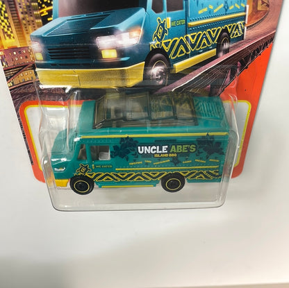 Matchbox 1/64 Chow Mobile ll Green & Yellow