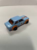 *Loose* Hot Wheels 1/64 Car Culture 2 Pack Fiat 131 Gulf Blue