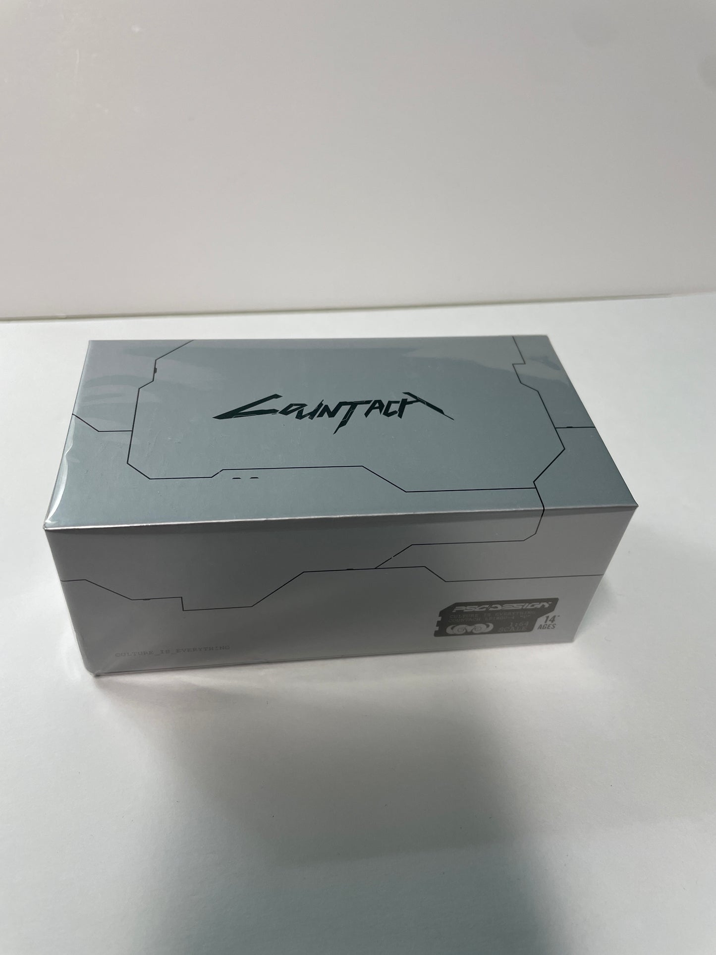 Time Micro 1/64 Lamborghini Countach LPI800-4 V PSC Design Silver - TM647704