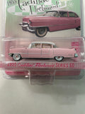 Greenlight 1/64 Hobby Exclusive 1955 Cadillac Fleetwood Series 60 Pink