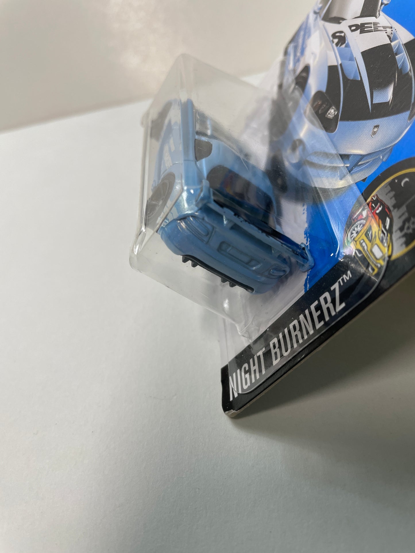 Hot Wheels 1/64 Dodge Viper SRT10 ACR Short Card Blue - Damaged Box (read description)