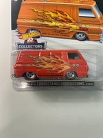 Hot Wheels 1/64 22th Collectors Nationals Convention Newsletter Exclusive ‘66 Dodge A100 with/ Sticker Orange