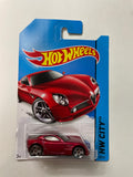 Hot Wheels 1/64 Alfa Romeo 8C Competizione Red