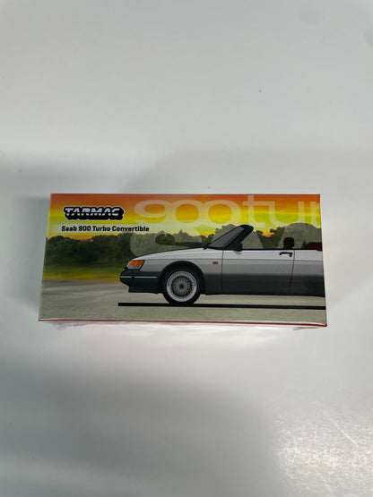 Tarmac Works 1/64 Saab 900 Turbo Convertible White - GLOBAL64 - T64G-067-WH