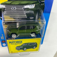 Matchbox Collectors 1/64 2022 Lexus LX Green - Damaged Card