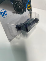 Hot Wheels 1/64 Batman v Superman Batmobile Blue - Damaged Card