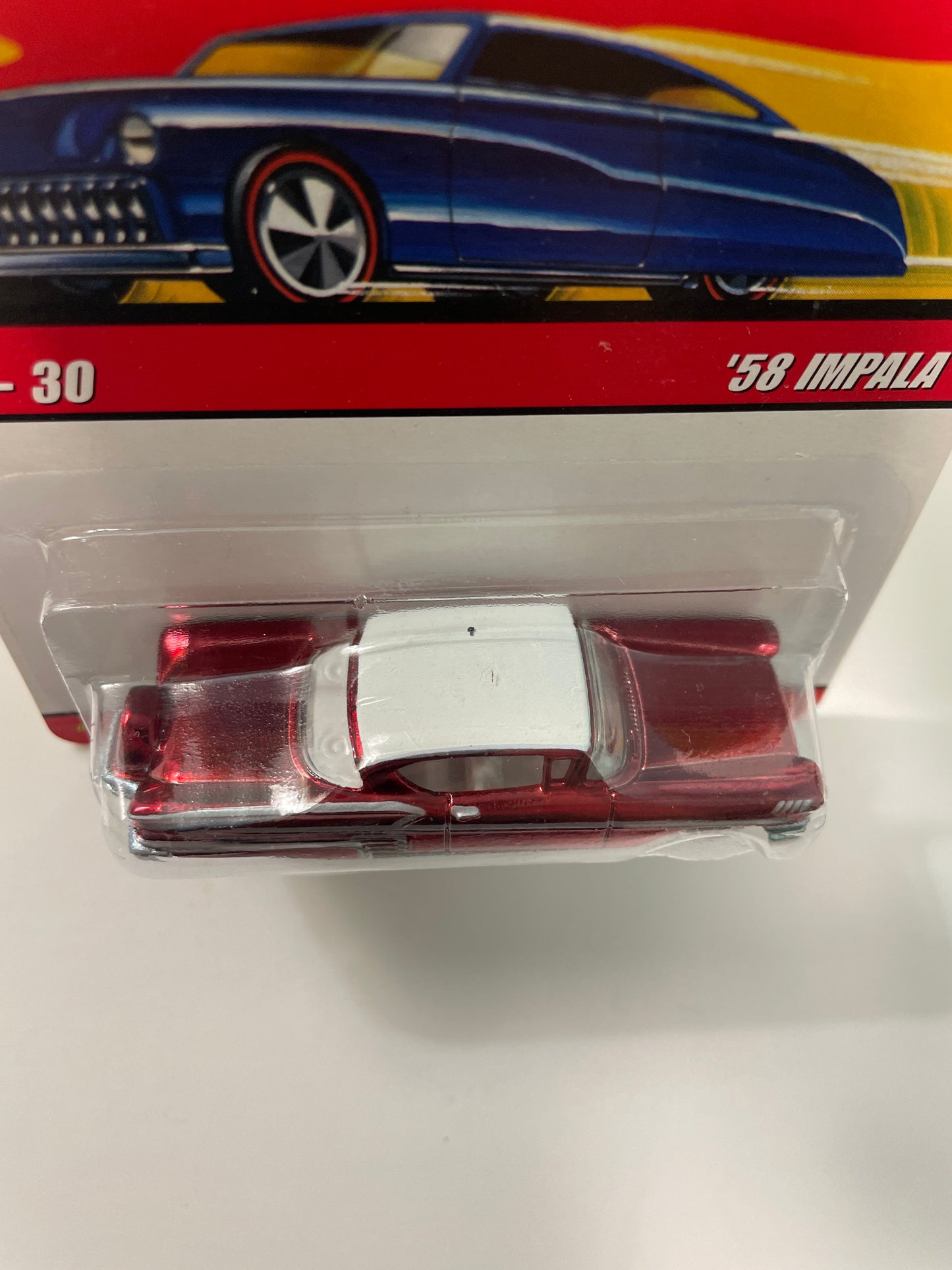 Hot Wheels 1/64 Classics ‘58 Impala Red