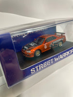 1/64 Street Warrior Nissan Skyline GT-R R34 NFS Orange