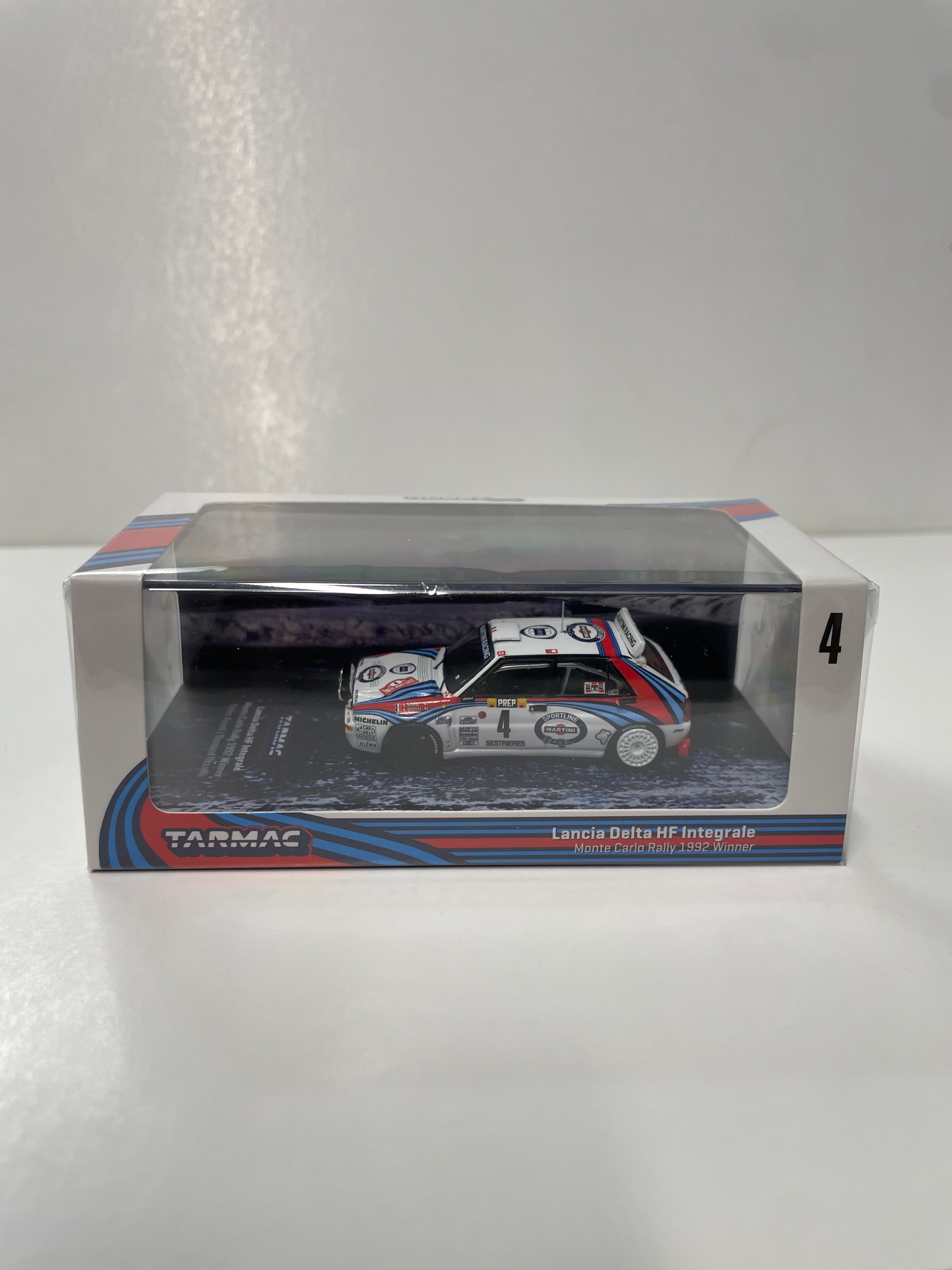 Tarmac Works 1/64 Lancia Delta HF Integrale Monte Carlo Rally 1992