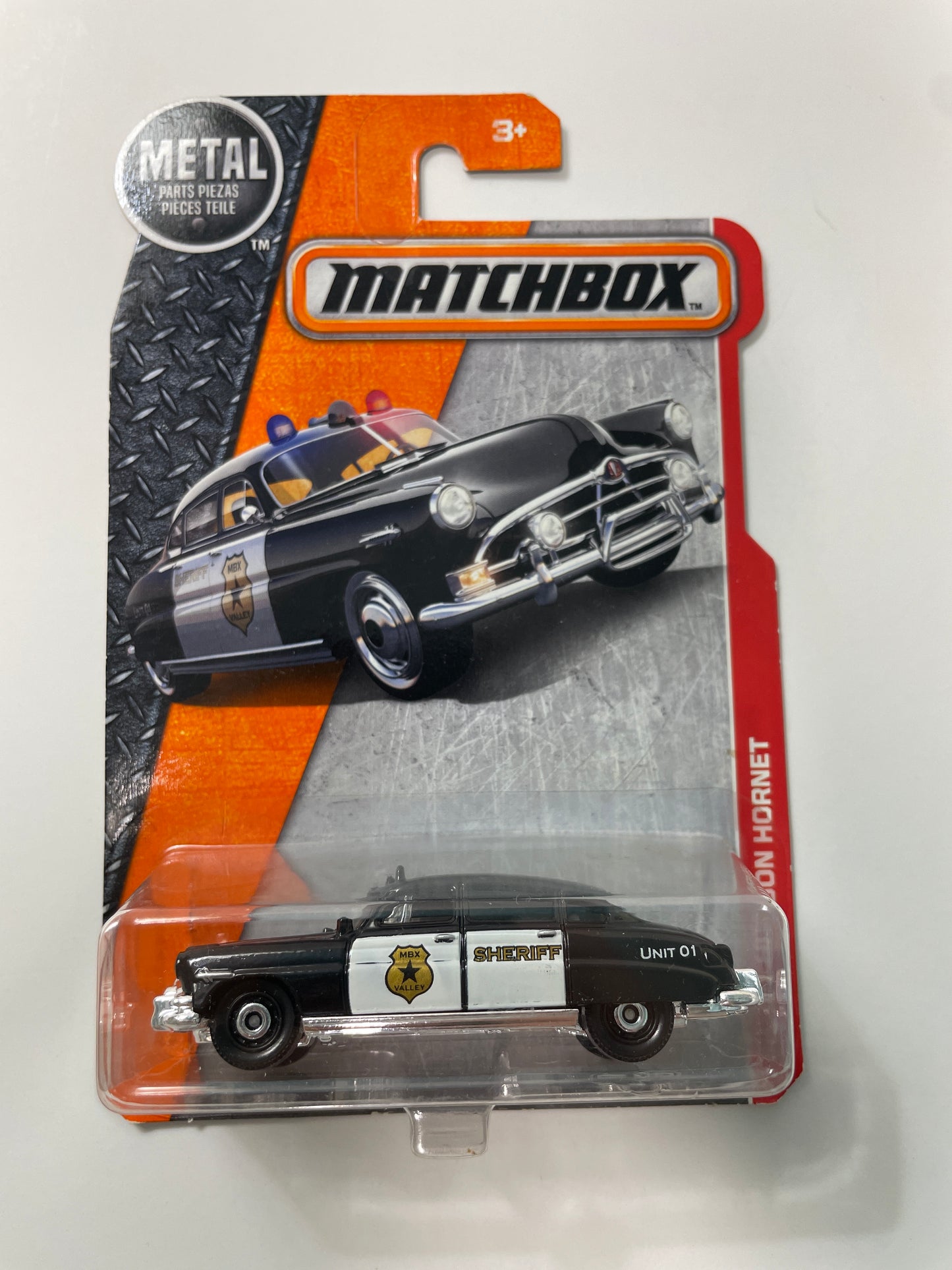 Matchbox 1/64 ‘51 Hudson Hornet Sheriff Black & White