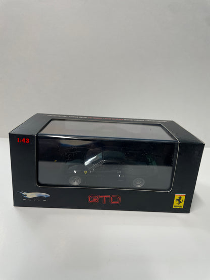 Hot Wheels 1/43 Elite Ferrari 288 GTO Black - P9930 - Damaged Box