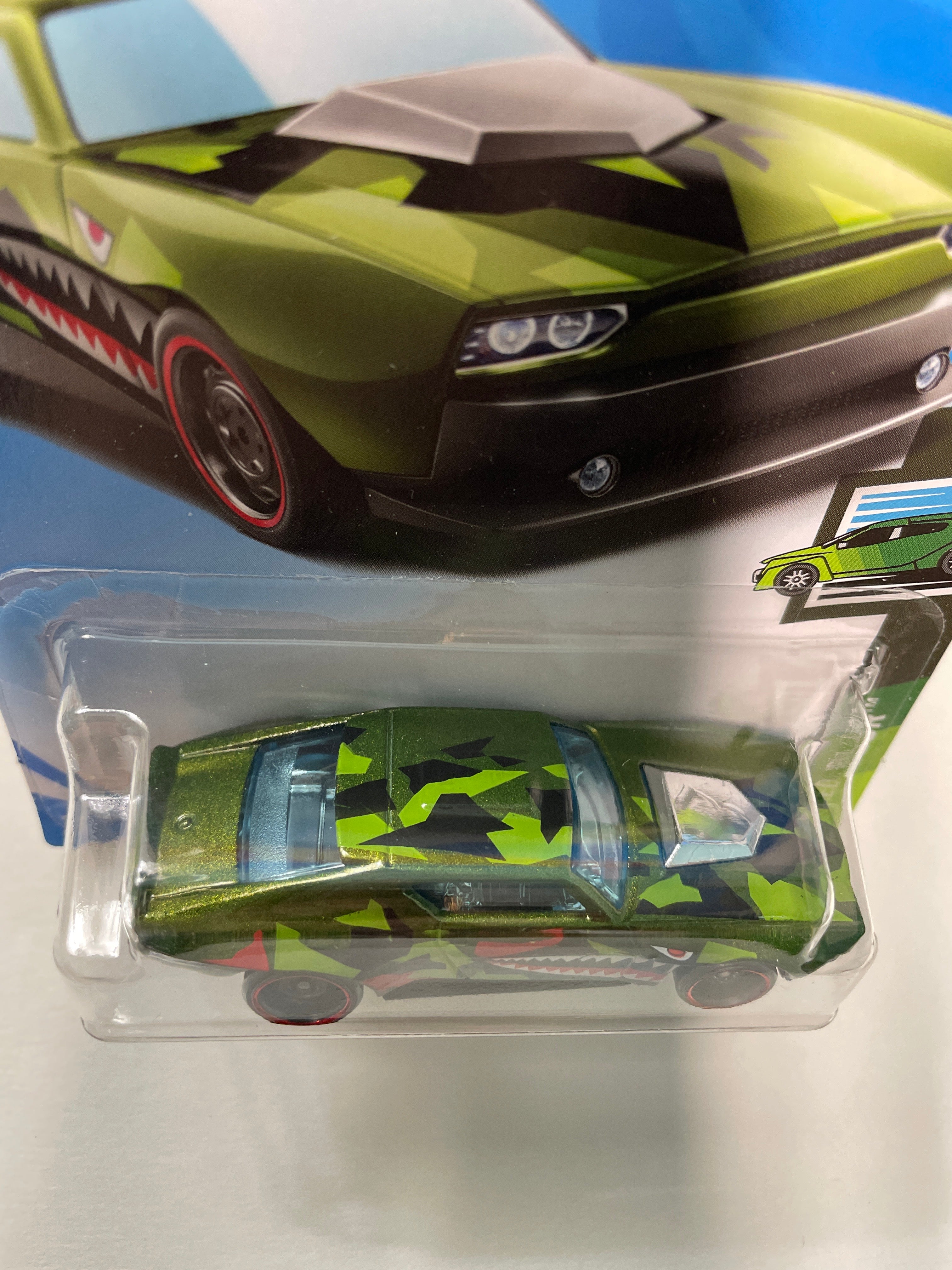 Hot Wheels 1/64 Muscle Bound Green - Damaged Box – Flipn Diecast