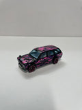 *Loose* Hot Wheels 1/64 Neon Speeders ‘71 Datsun 510 Wagon  Black & Pink