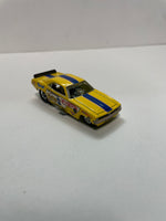 *Loose* Hot Wheels 1/64 Premium Car Culture Team Transport Snake ‘72 Plymouth Cuda Funny Car w/ Retro Rig Yellow