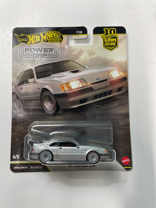 Hot Wheels 1/64 Car Culture 2026 Power Trip '84 Ford Mustang SVO Silver - JKF31