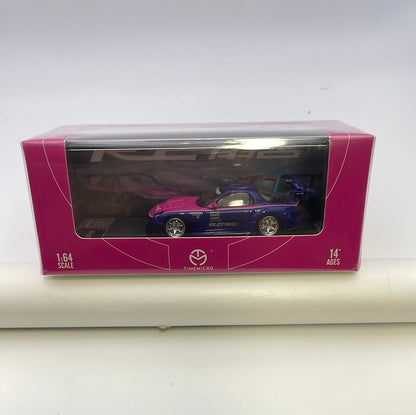Time Micro 1/64 Mazda RX-7 RE Amemiya Pink