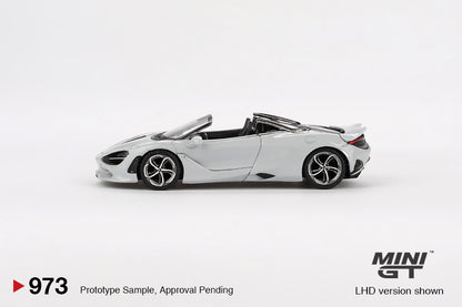 Mini GT 1/64 McLaren 750S Spider Cirrus Grey - MGT00973