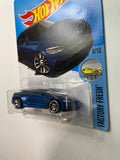 Hot Wheels 1/64 BMW M4 Blue - Damaged Card