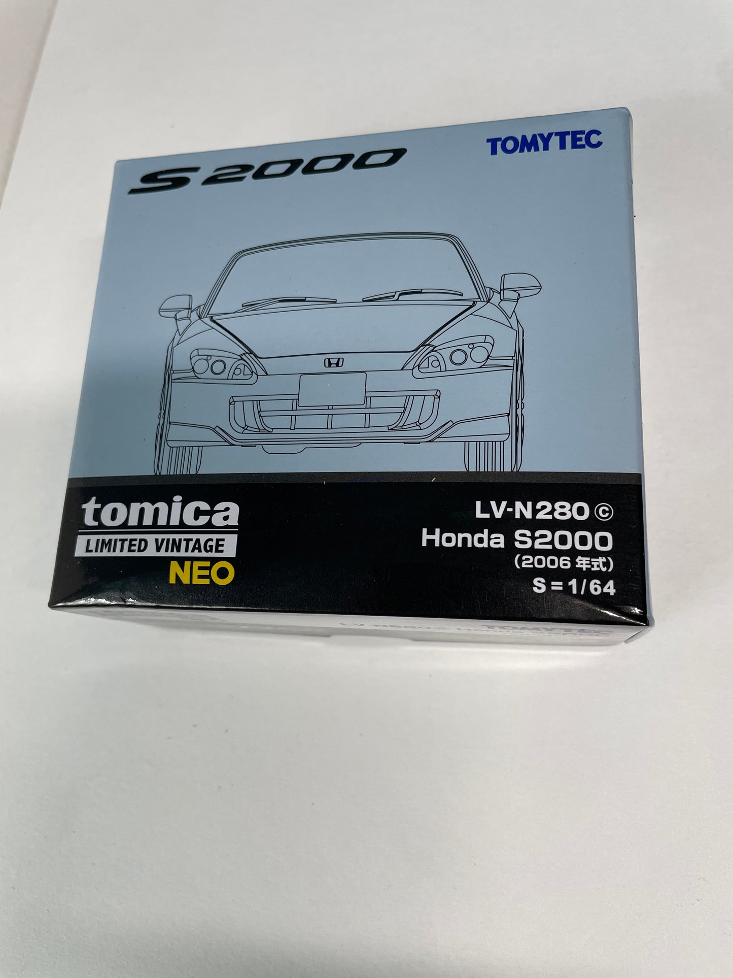 Tomica Limited Vintage Neo 1/64 LV-N280c Honda S2000 2006 Blue - Damaged Box