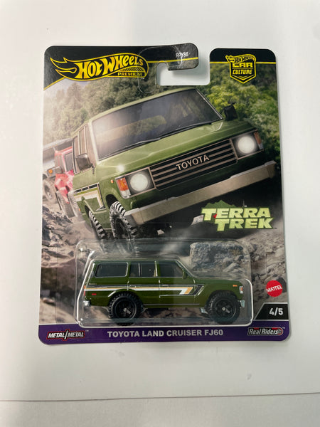 Hot Wheels 1/64 Car Culture Terra Trek Toyota Land Cruiser FJ60 Green