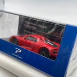 1/64 Postercars Hypercar League Collection Porsche 918 Spyder Guards Red