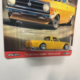 Hot Wheels Car Culture ‘75 Datsun Sunny Truck B120 (Japan Historics 3) Yellow