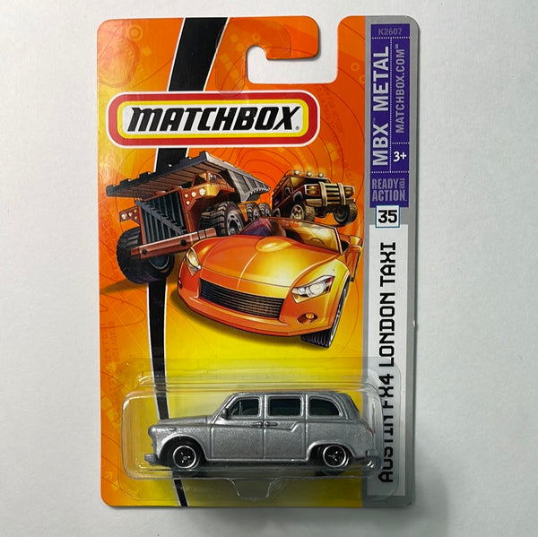 Matchbox 1/64 Austin FX4 London Taxi Grey