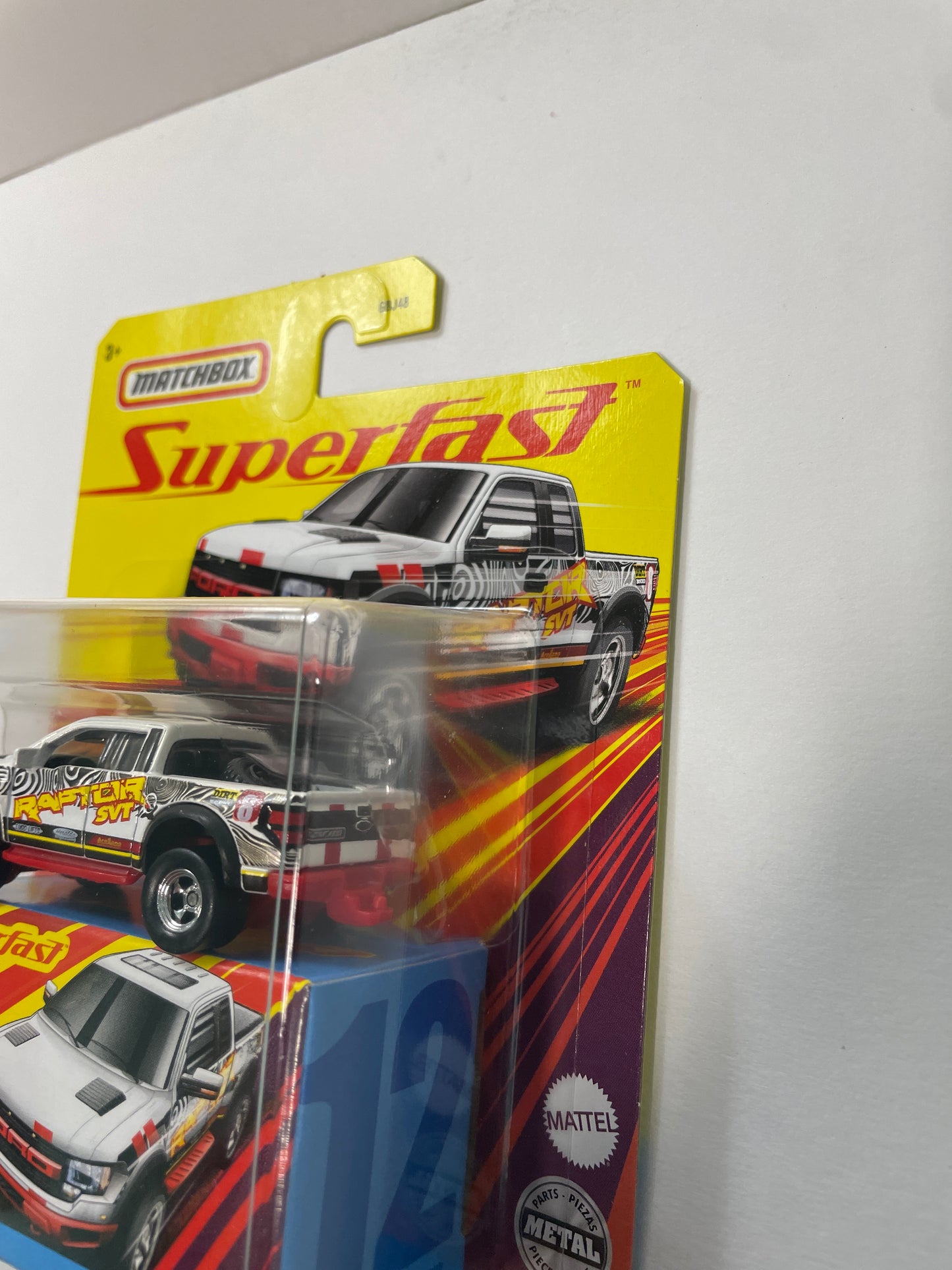 Matchbox Superfast 1/64 2010 Ford F-150 SVT Raptor White - GNY12