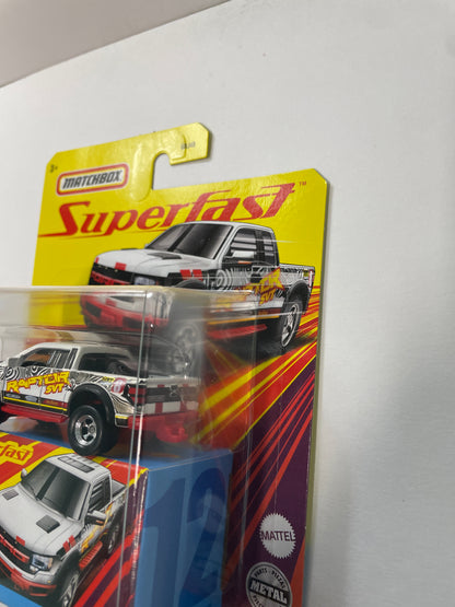 Matchbox Superfast 1/64 2010 Ford F-150 SVT Raptor White - GNY12