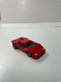 *Loose* Hot Wheels 1/64 Premium Car Culture 2 Pack Lamborghini Countach LP5000 QV Red