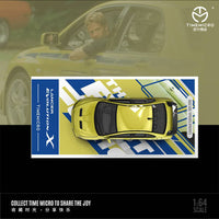 Time Micro 1/64 The Fast & Furious Mitsubishi Lancer Evolution w/Figure Green