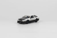 DCT 1/64 Toyota Corolla Levin GT-Apex White & Black