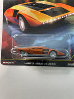 Hot Wheels 1/64 Car Culture Hammer Drop Lancia Stratos Zero Orange