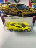 Hot Wheels 1/64 Convention Newsletter Exclusive Chevrolet Corvette C8.R w/ Sticker Yellow