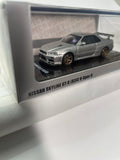 Inno64 1/64 Nissan Skyline GT-R (R34) V-Spec II Silver