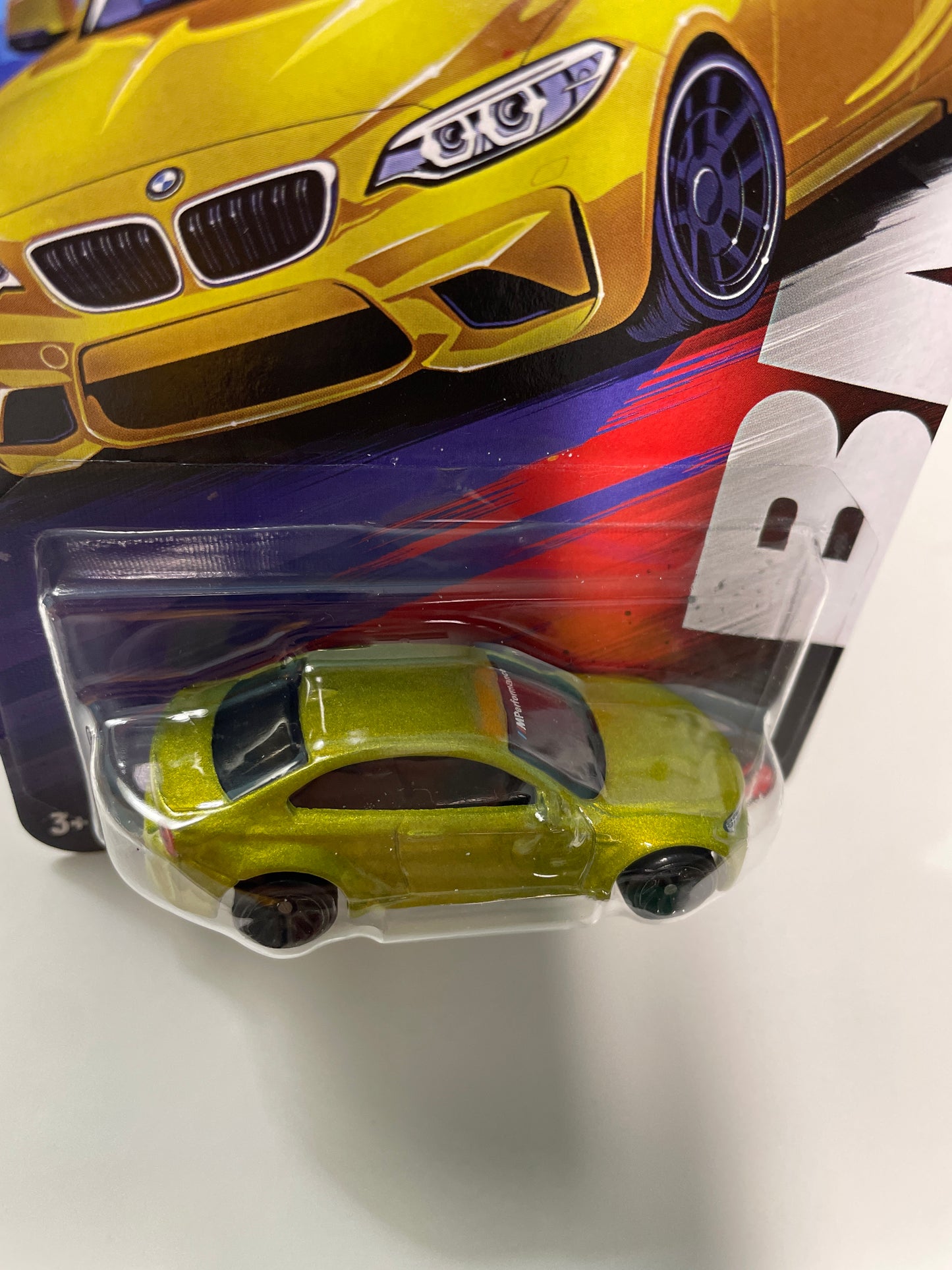 Hot Wheels 1/64 BMW Silver Series 2016 BMW M2 Yellow