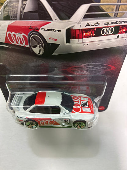 Hot Wheels 1/64 Silver Series Audi 90 Quattro White - JKY15
