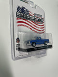 Greenlight 1/64 USA Squarebody 1987 Chevrolet C-10 Blue