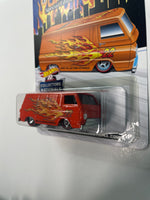 Hot Wheels 1/64 22th Collectors Nationals Convention Newsletter Exclusive ‘66 Dodge A100 with/ Sticker Orange