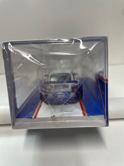 Tarmac Works 1/43 Old & New Porsche 997 Blue & White