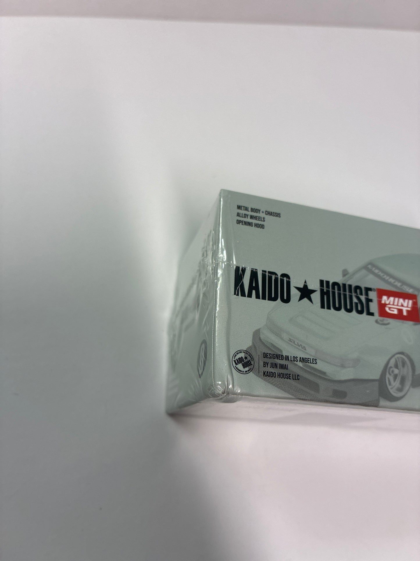Mini GT x Kaido House 1/64 Nissan Silvia S13-R Kaido Works V1 Green - KHMG232 - Damaged Box