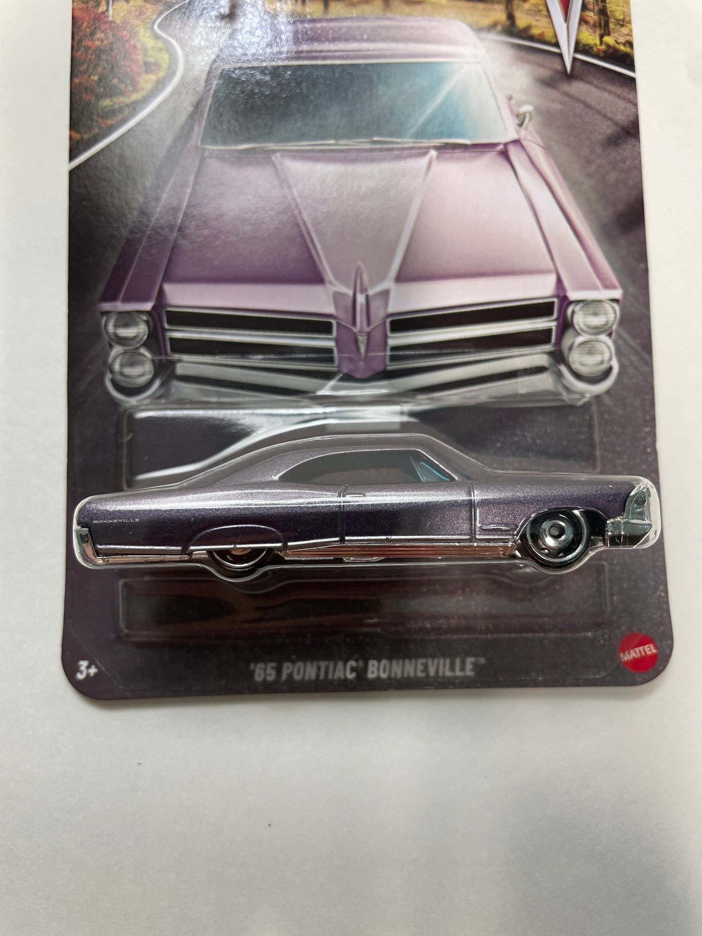 Hot Wheels 1/64 Silver Series Pontiac '65 Pontiac Bonneville Purple - JKY12