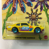 Hot Wheels 1/64 Easter Custom Ford Maverick Yellow