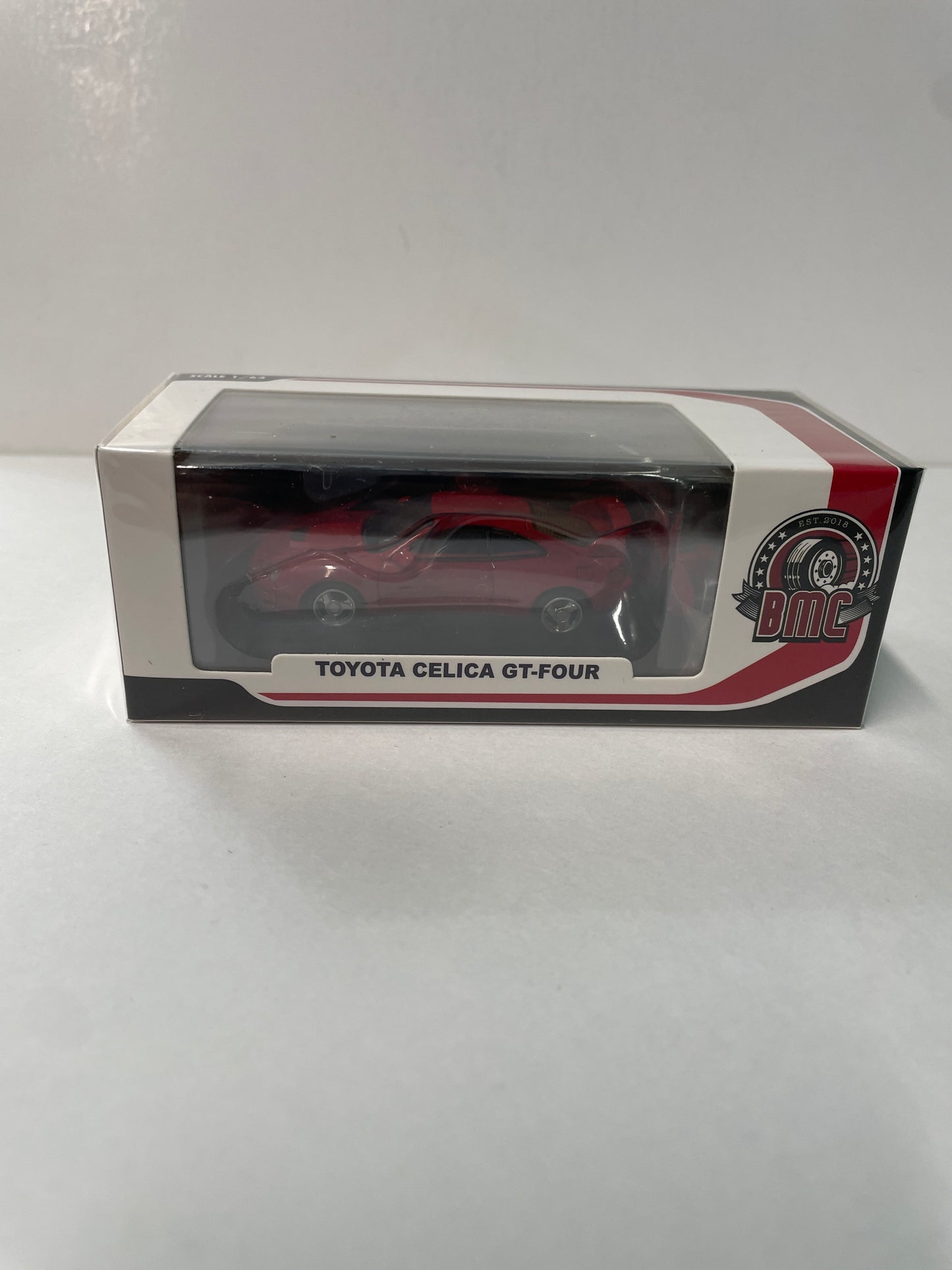 BM Creations 1/64 Toyota Celica GT-Four Red 64B0418 - Damaged Car ( Read Description)