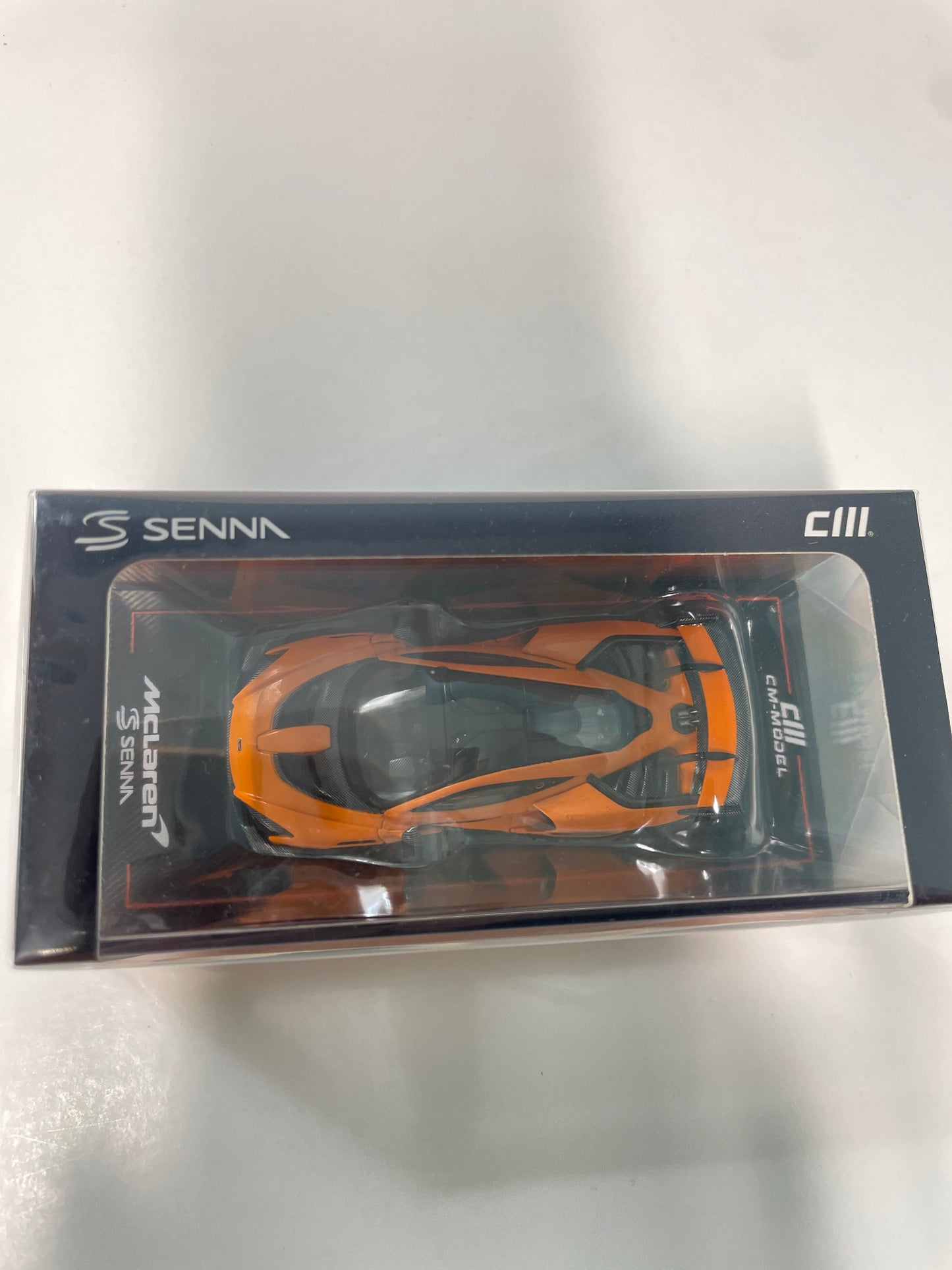 CM Model 1/64 McLaren Senna GTR Orange - CM64-SennaGTR-04